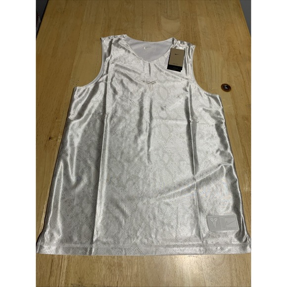 Nike Kobe Dri-FIT Standard Issue Reversible Basketball Jersey Mens M FZ0934-100 - Picture 1 of 7